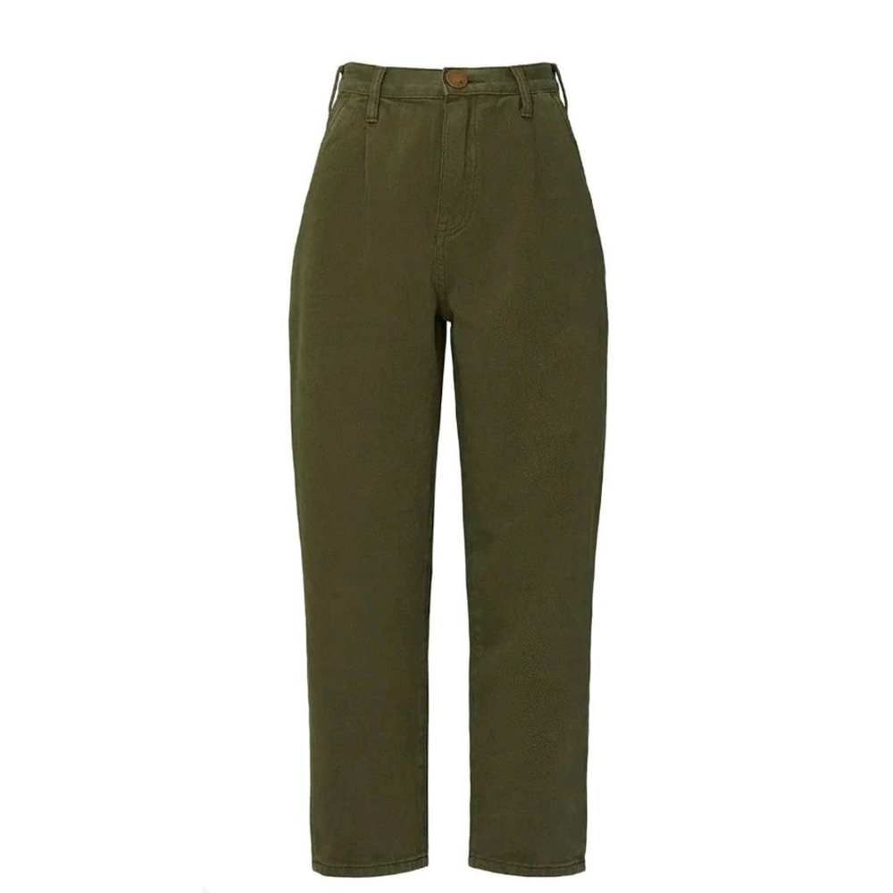 One Teaspoon Olive Green Military Smiths High Waist Pant Jeans Size 26 NWT $149